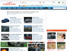 Tablet Screenshot of haberciniz.biz