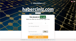 Desktop Screenshot of haberciniz.com